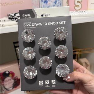 Crystal Drawer Knob Set
